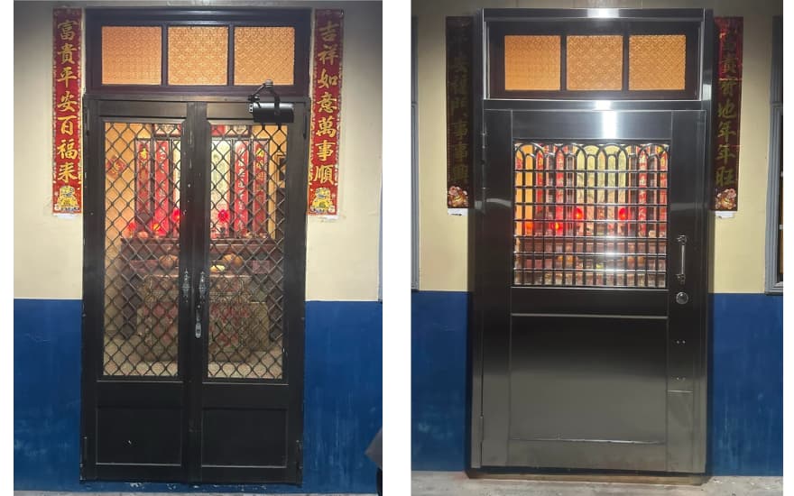 不鏽鋼門手工訂製